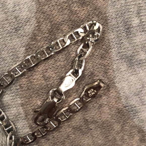 Lightweight sterling silver bracelet from Italy! - Picture 4 of 4